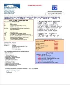 1973 Lincoln Continental MK IV Silver Luxury