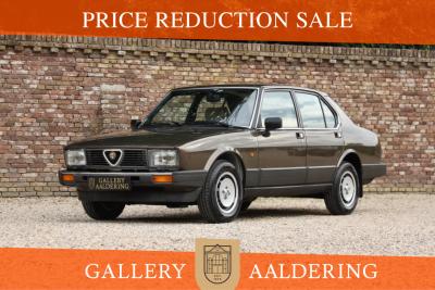 1984 Alfa Romeo Alfetta 2.0 &ldquo;51.000 kilometers&rdquo;