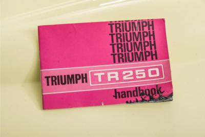 1968 Triumph TR5 TR250 overdrive