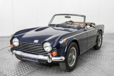 1968 Triumph TR5 TR250 overdrive spaakwielen