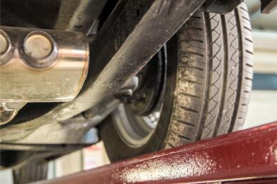 1968 Triumph TR5 TR250 overdrive spaakwielen