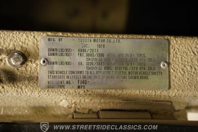 1978 Toyota Land Cruiser FJ40