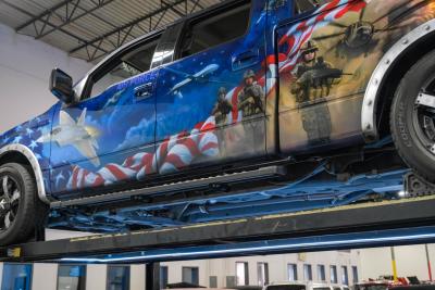 2009 Ford F-150 Lariat SuperCrew Custom &quot;Freedom&quot; Truck