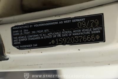 1979 Volkswagen Beetle Convertible