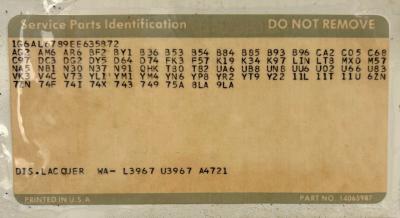 1984 Cadillac Eldorado Biarritz Convertible