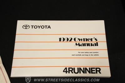 1992 Toyota 4Runner SR5 4X4