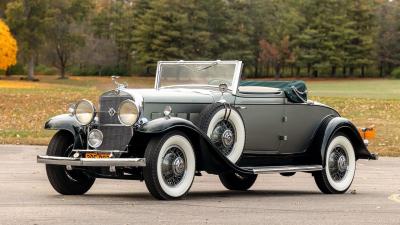 1931 Cadillac Series 355A V-8 Fleetwood Convertible Coupe