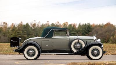 1931 Cadillac Series 355A V-8 Fleetwood Convertible Coupe