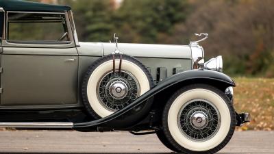 1931 Cadillac Series 355A V-8 Fleetwood Convertible Coupe