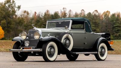 1931 Cadillac Series 355A V-8 Fleetwood Convertible Coupe