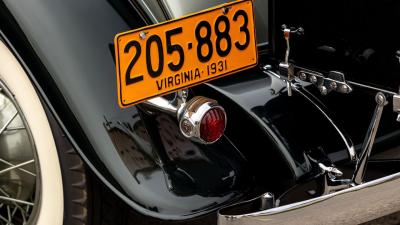 1931 Cadillac Series 355A V-8 Fleetwood Convertible Coupe