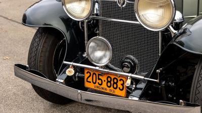 1931 Cadillac Series 355A V-8 Fleetwood Convertible Coupe
