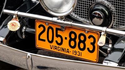 1931 Cadillac Series 355A V-8 Fleetwood Convertible Coupe