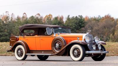 1931 Cadillac Series 370A V-12 Fleetwood Five-Passenger Phaeton