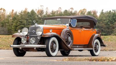 1931 Cadillac Series 370A V-12 Fleetwood Five-Passenger Phaeton