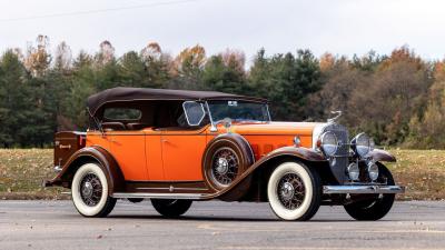 1931 Cadillac Series 370A V-12 Fleetwood Five-Passenger Phaeton