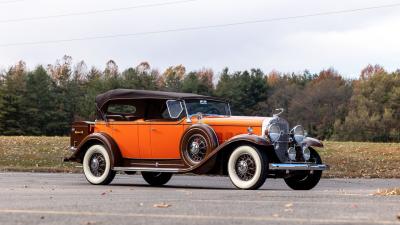 1931 Cadillac Series 370A V-12 Fleetwood Five-Passenger Phaeton