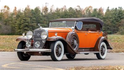 1931 Cadillac Series 370A V-12 Fleetwood Five-Passenger Phaeton