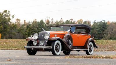 1931 Cadillac Series 370A V-12 Fleetwood Five-Passenger Phaeton