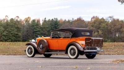 1931 Cadillac Series 370A V-12 Fleetwood Five-Passenger Phaeton