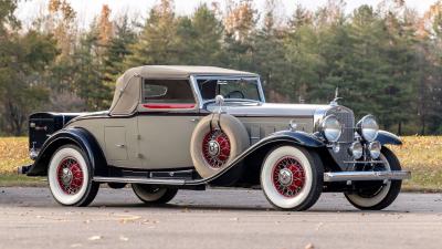 1931 Cadillac Series 452A V-16 Fleetwood Convertible Coupe