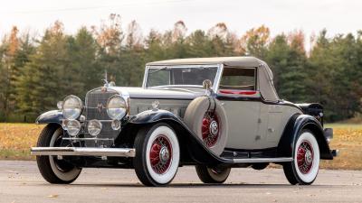 1931 Cadillac Series 452A V-16 Fleetwood Convertible Coupe