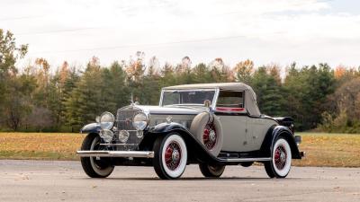 1931 Cadillac Series 452A V-16 Fleetwood Convertible Coupe
