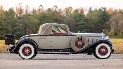 1931 Cadillac Series 452A V-16 Fleetwood Convertible Coupe