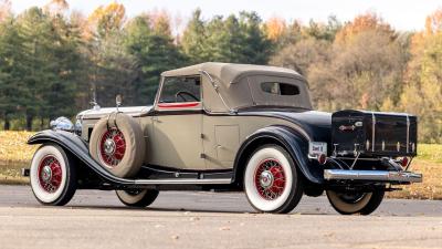 1931 Cadillac Series 452A V-16 Fleetwood Convertible Coupe
