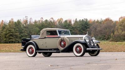 1931 Cadillac Series 452A V-16 Fleetwood Convertible Coupe