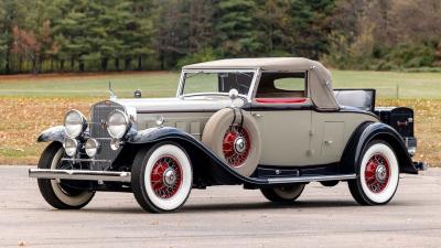 1931 Cadillac Series 452A V-16 Fleetwood Convertible Coupe