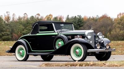 1933 LaSalle Series 345C V-8 Convertible Coupe