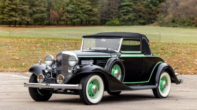 1933 LaSalle Series 345C V-8 Convertible Coupe