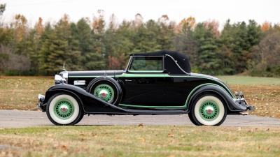 1933 LaSalle Series 345C V-8 Convertible Coupe