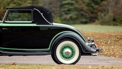 1933 LaSalle Series 345C V-8 Convertible Coupe