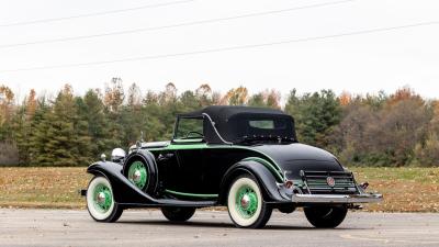 1933 LaSalle Series 345C V-8 Convertible Coupe