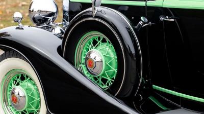 1933 LaSalle Series 345C V-8 Convertible Coupe