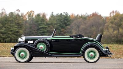 1933 LaSalle Series 345C V-8 Convertible Coupe