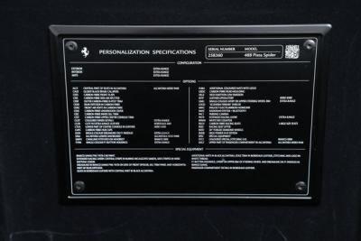 2020 Ferrari 488 PISTA SPIDER