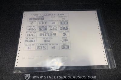 2018 Dodge Challenger SRT Demon