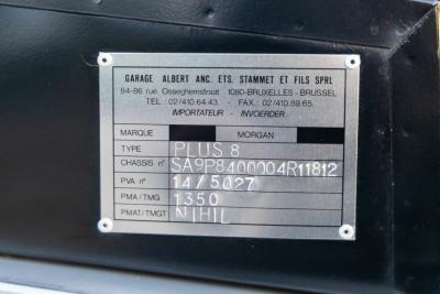 1998 Morgan Plus 8 4.6i &ldquo; in Lancia Blue&rdquo;