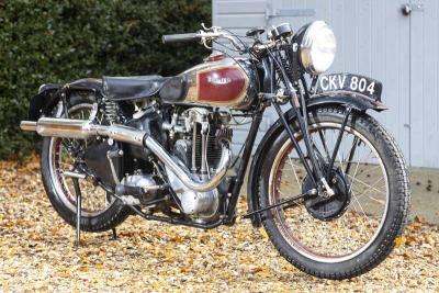 1938 Triumph TIGER 70 ZH DELUX