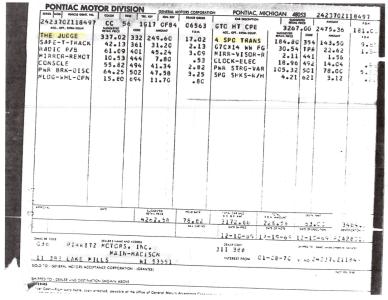 1970 Pontiac GTO Judge