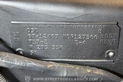 1967 Chevrolet Camaro RS Tribute Convertible