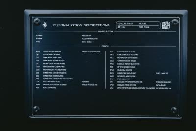 2020 Ferrari 488 PISTA