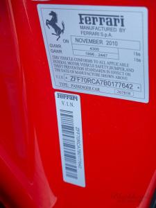 2011 Ferrari 599 GTO