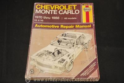 1970 Chevrolet Monte Carlo SS 454