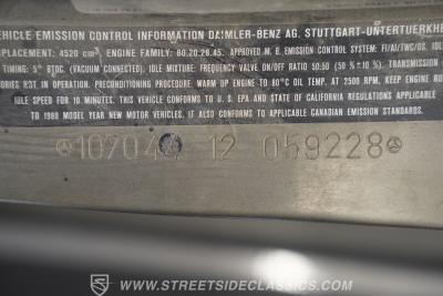 1980 Mercedes - Benz 450SL