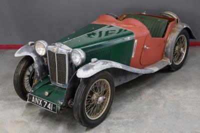 1936 MG STALLED PROJECT MG PB