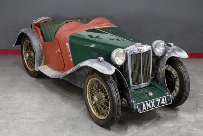 1936 MG STALLED PROJECT MG PB